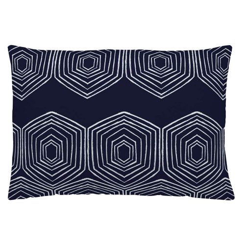 Párnahuzat Naturals Blue Mand (50 x 30 cm)