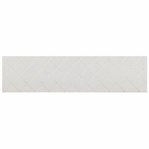 Szőnyeg DKD Home Decor Fehér Gyémánt modern (60 x 240 x 2,2 cm)