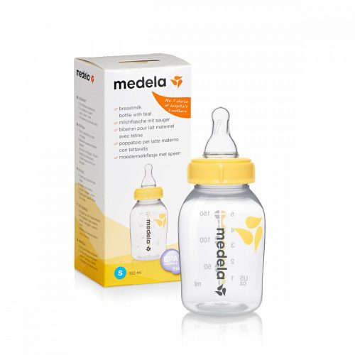 Anti-colic (buborékmentes)cumisüveg Medela 150 ml (Felújított A)