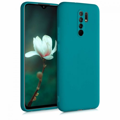 Mobiltelefontartó Xiaomi Redmi 9 Zöld TPU (Felújított A)