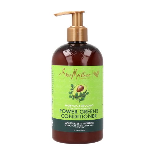 Hajkondícionáló Shea Moisture Moringa Avocado Power Greens 384 ml