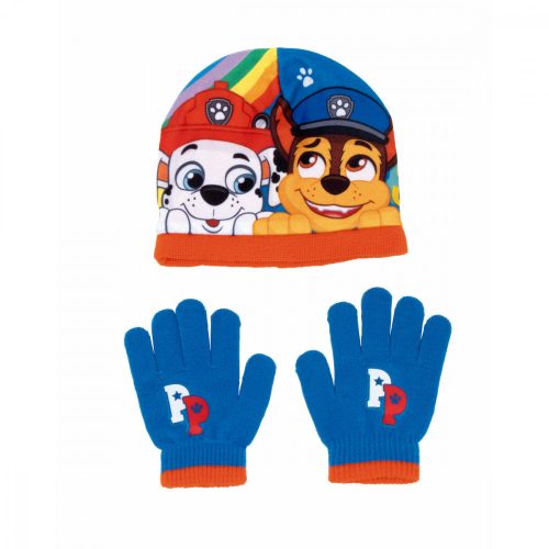 Sapka és Kesztyű The Paw Patrol Friendship Kék