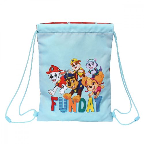 Hátizsák Kötelekkel The Paw Patrol Funday Piros Világoskék (26 x 34 x 1 cm)