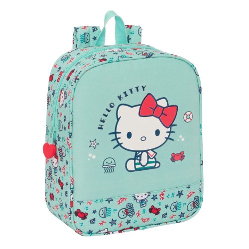 Gyerek Hátizsák Hello Kitty Sea lovers Türkizkék 22 x 27 x 10 cm