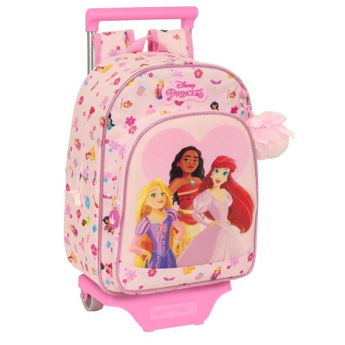 Iskolatáska Kerekekkel Disney Princess Summer adventures Rózsaszín 26 x 34 x 11 cm