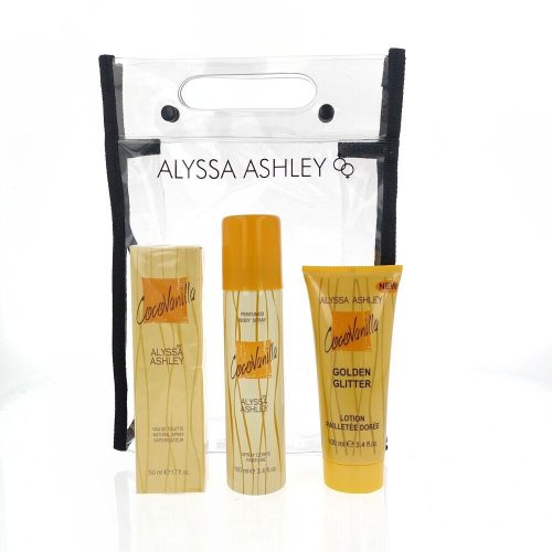 Női Parfüm Szett Alyssa Ashley Cocovanilla (3 pcs)