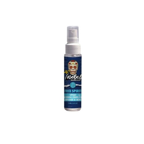 Sterilizáló kézkrém Rebel Free Spirit Spray 30 ml (75 ml)