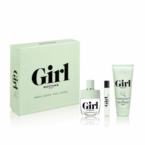 Női Parfüm Szett Rochas Girl (3 pcs)