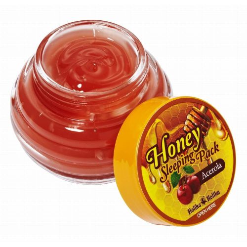 Hidratáló éjszakai maszk Holika Holika Honey Sleeping Pack Acerola (90 ml)