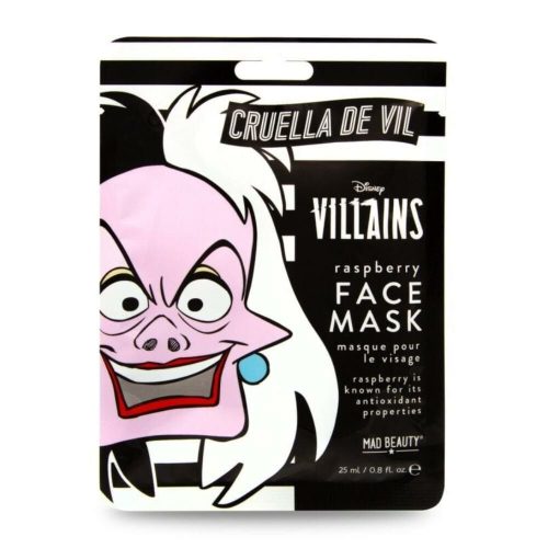 Arcmaszk Mad Beauty Disney Villains Cruella Málna (25 ml)