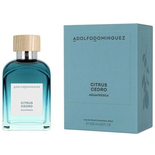 Férfi Parfüm Adolfo Dominguez EDT Agua Fresca Citrus Cedro 200 ml