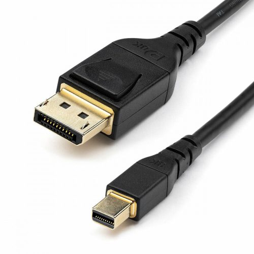 Mini DisplayPort - DisplayPort Kábel Startech DP14MDPMM2MB         Fekete