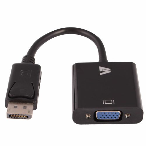 DisplayPort VGA Adapter V7 CBLDPVGA-1E          Fekete