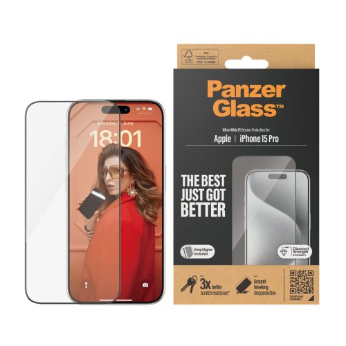 Kijelzővédő Mobiltelefonhoz Panzer Glass 2810 Apple