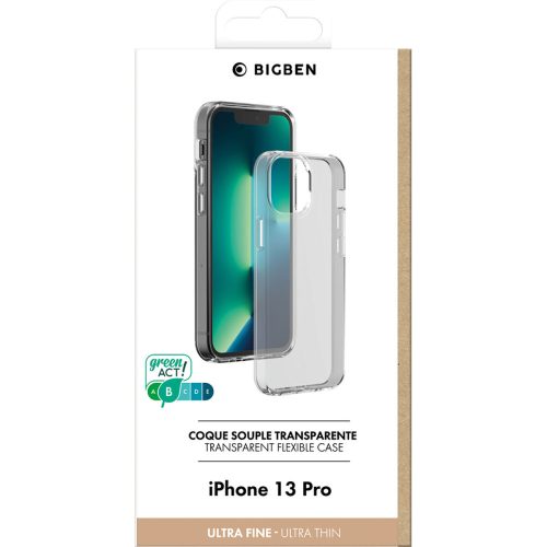 Mobiltelefontartó BigBen Connected SILITRANSIP1361P Átlátszó Apple iPhone 13 Pro