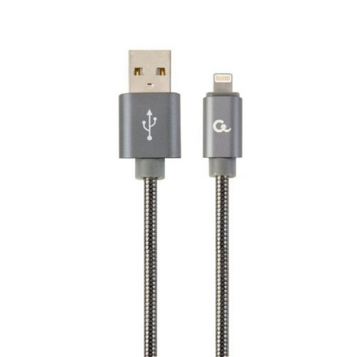 Lightning Kábel Cablexpert CC-USB2S-AMLM-1M-BG