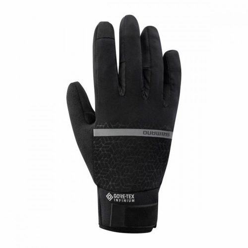 Kerékpáros Kesztyű Shimano Infinium Insulated Fekete 2XL