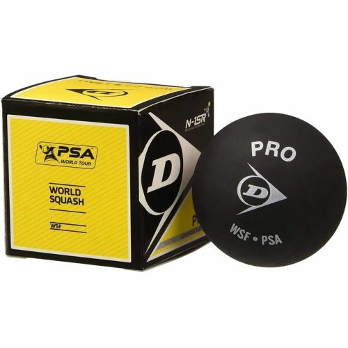 Squash labda Dunlop Revelation Pro Fekete Fekete/Sárga