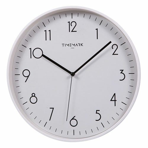 Falióra Timemark Fehér (30 x 30 cm)