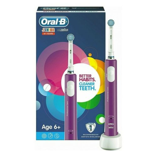 Elektromos Fogkefe Junior Oral-B Lila