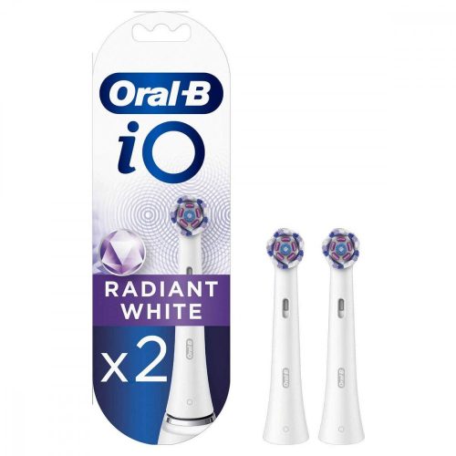 Cserefej Oral-B iO Radiant White 2 egység