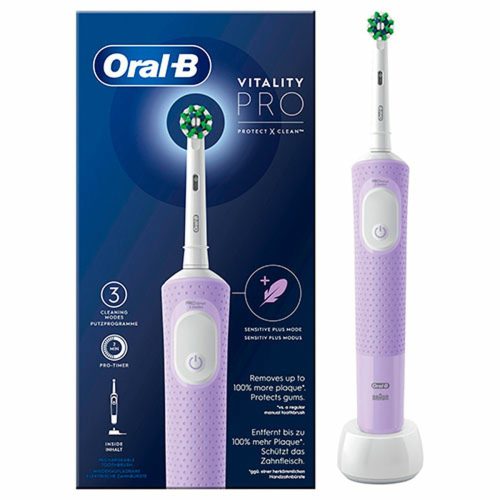 Elektromos Fogkefe Oral-B Vitality Pro Halványlila