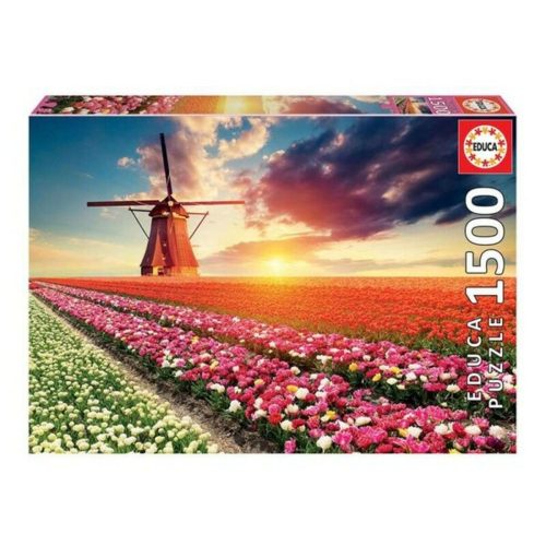 Puzzle Educa Fields of Tulips 18465 1500 Darabok