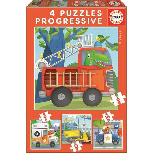 Puzzle Educa Patrol 6 Darabok (43 pcs)