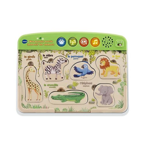 Interaktív játék Vtech Baby Puzzle Fa Állatok