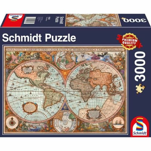 Puzzle Schmidt Spiele Ancient World Map (3000 Darabok)