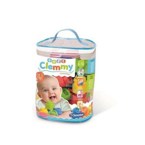 Építőjáték Kockákkal Baby Clemmy Clementoni 24 Darabok (24 pcs) (13 x 20,5 x 26,5 cm)