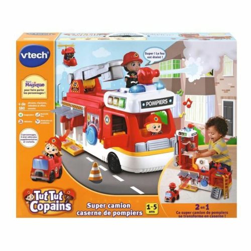 Tűzoltó Állomás Vtech Tut Tut Buddies Playset Figurák