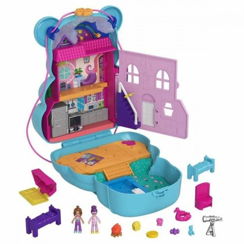 Playset Polly Pocket HGC39 Kézitáska + 4 Év Medve