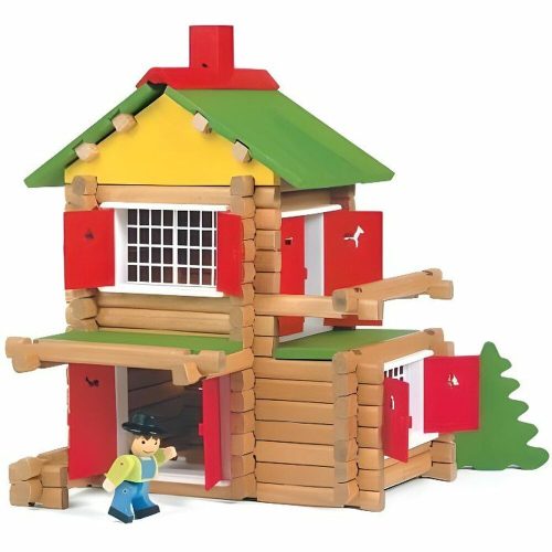 Playset Jeujura My Wooden Chalet 135 Darabok