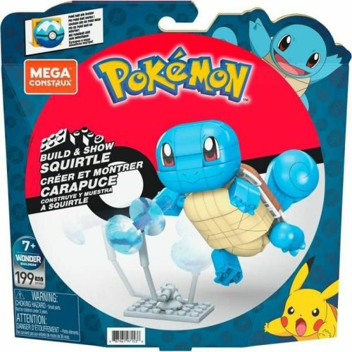 Playset Pokémon Squirtle Pokémon to Build 200 Darabok