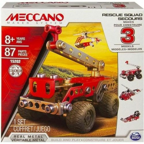 Playset Meccano 3 Model Set 87 Darabok