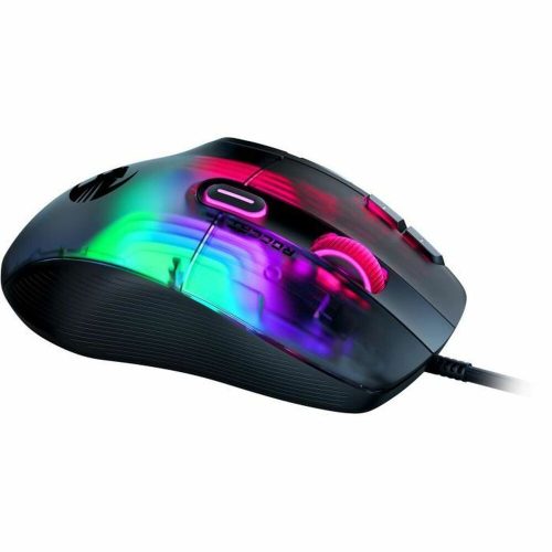 Egér Roccat Kone XP Fekete Játékok LED Fények Vezetékes