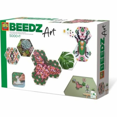 Mozaik SES Creative Beedz Art - Hex tiles Botánica (FR)