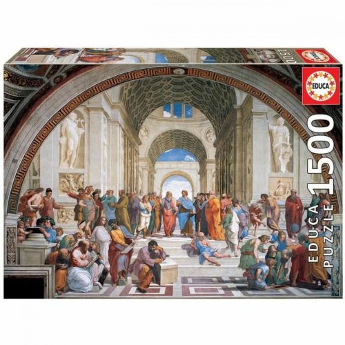 3D Puzzle Educa School of Athens 1500 Darabok