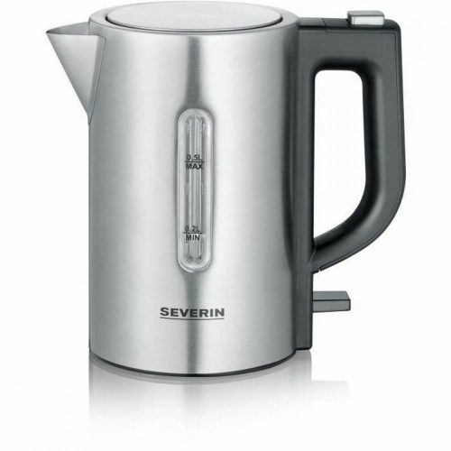 Vízforraló Severin WK3647 Travel Kettle Kit 500 ml Fekete Rozsdamentes acél 1100 W 500 ml 1100 W