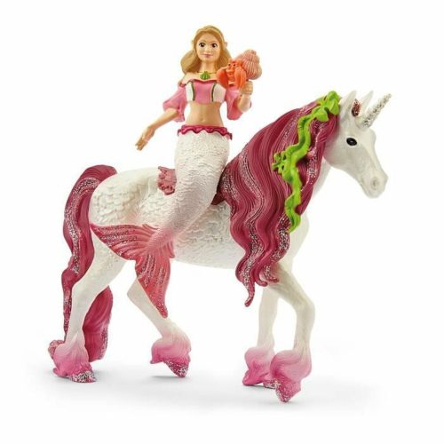 Unikornis Schleich Sirene Feya on sea unicorn 3 Darabok