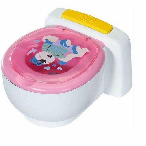 Baba kiegészítők Zapf Creation Bath Poo-PooToilet hanggal ellátott (43 cm)