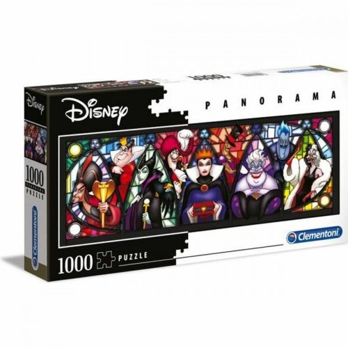 Puzzle Clementoni Villains 1000 Darabok panoráma Disney