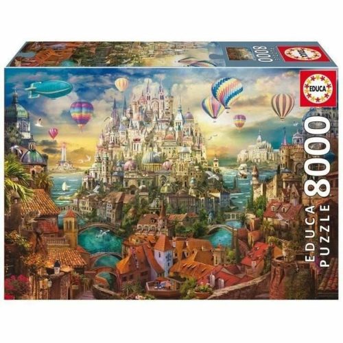 Puzzle Educa City of Reve 8000 Darabok