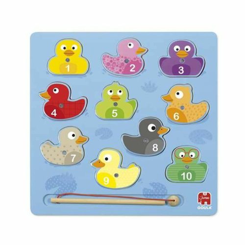 Puzzle Goula Magnetic Puzzle Ducks 59453 Mágneses Kacsa