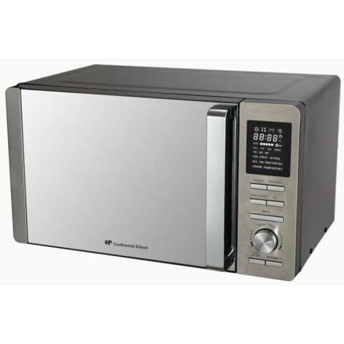 Mikrohullámú Sütő Grillsütővel Continental Edison 900 w 25 L Ezüst színű 900 W 25 L