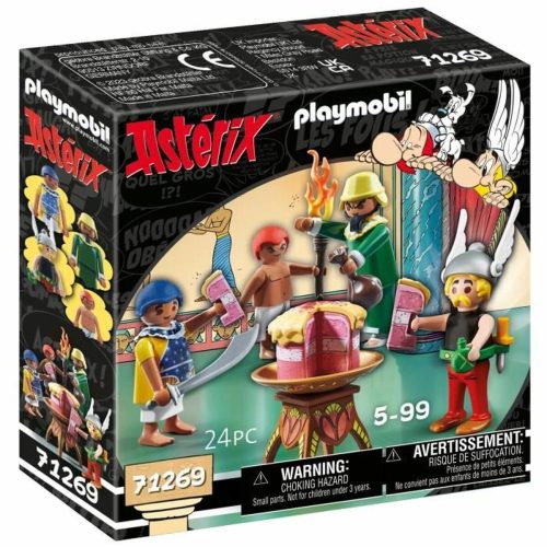 Playset Playmobil Asterix: Amonbofis and the poisoned cake 71268 24 Darabok