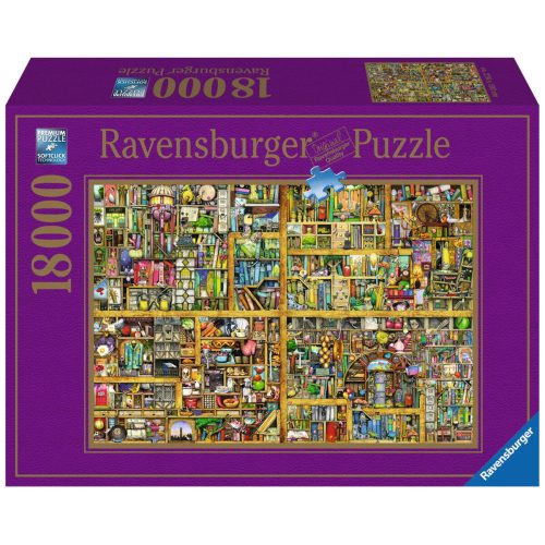 Puzzle Ravensburger Magic Library 18000 Darabok