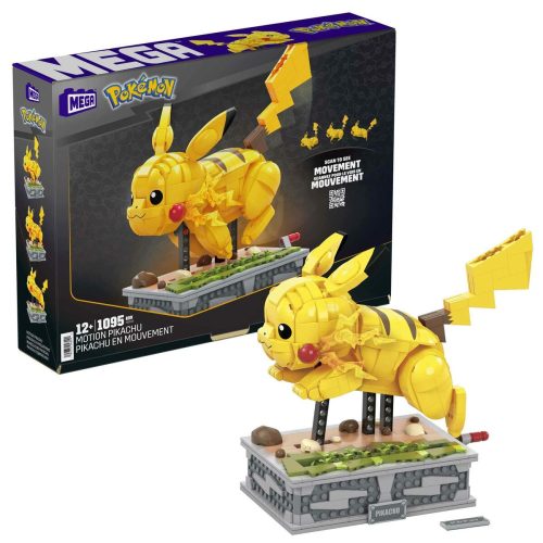 Építőipari készlet Pokémon Mega Construx - Motion Pikachu 1095 Darabok