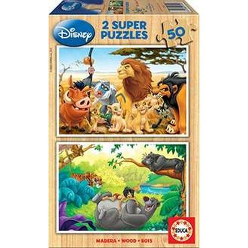 Puzzle Educa DISNEY 100 Darabok (2x50 cm)